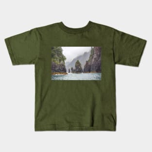 Alaska. Kenai Fjords National Park. Rocks. Kids T-Shirt